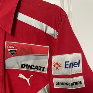 Puma Race Apparel Short Sleeve Buttondown